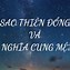 Thiên Đồng Ở Huynh Đệ