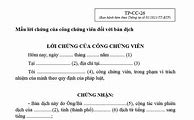 Thông Tư 124 Bộ Công An Bản Word Mới Nhất Download